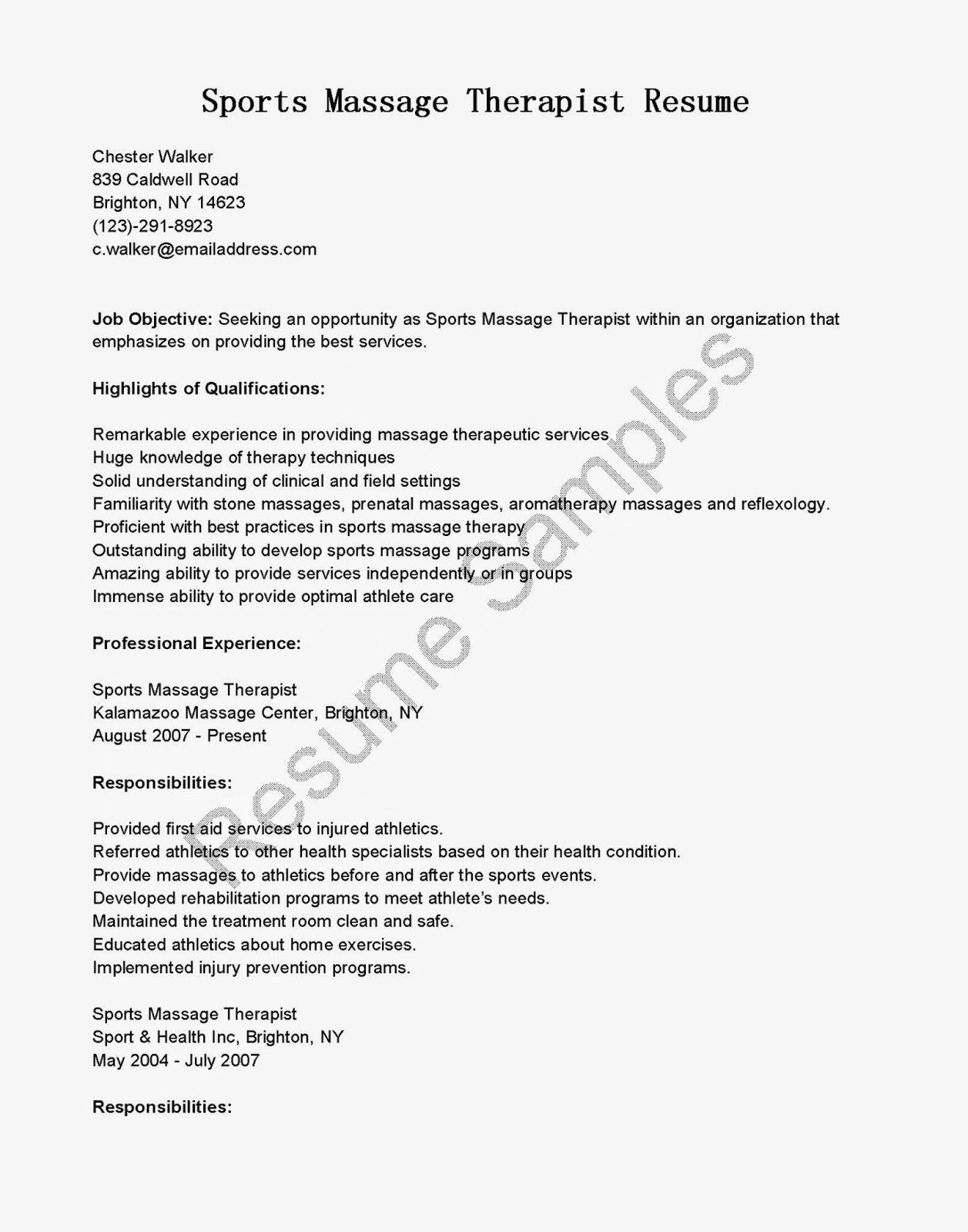 Outpatient orthopedic physical therapy resume
